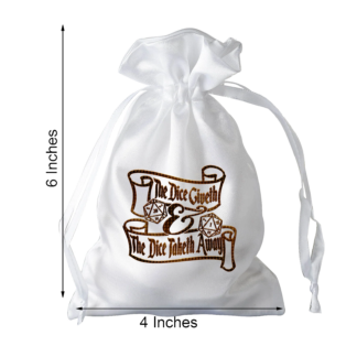 Dice Bag - The Dice Giveth The Dice Taketh Away