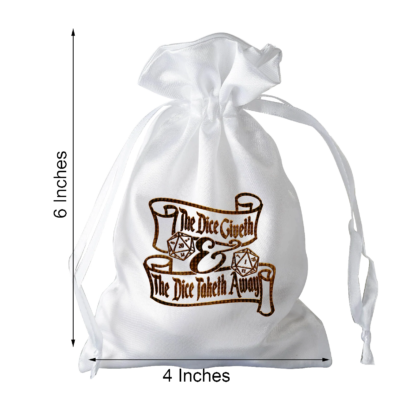 Dice Bag - The Dice Giveth The Dice Taketh Away