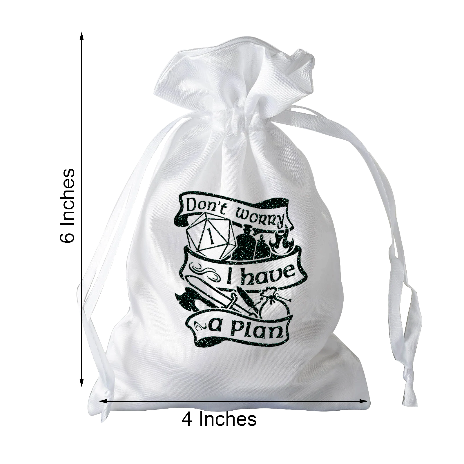 Dice Bag - Don't Worry I Have a Plan