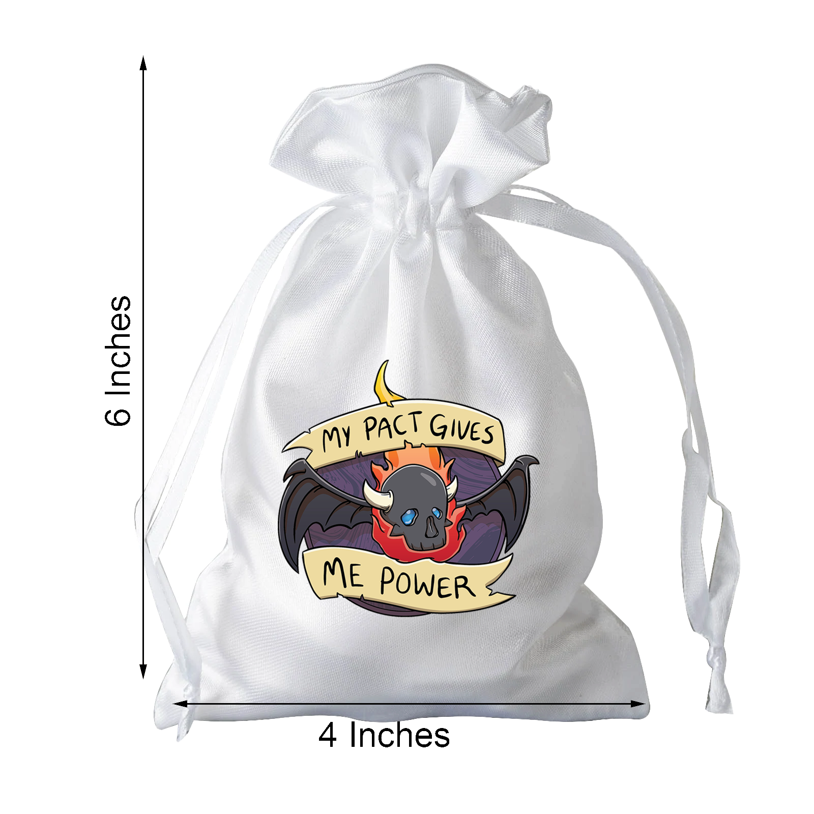 Dice Bag - My Pact Gives Me Power (Warlock)