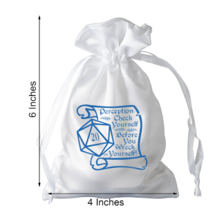 Dice Bag - Perception Check Yourself Before You Wreck Yourself