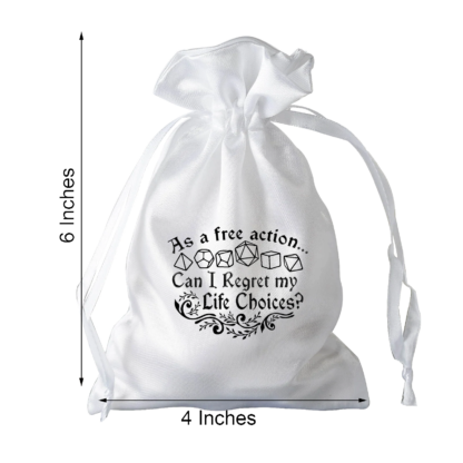 Dice Bag - Regret Life Choices