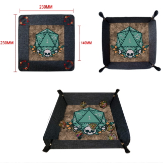 Dice Trays - Dice with Skull (Light)
