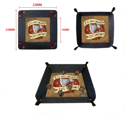 Dice Trays - It's Not Anger It's Instinct (Barbarian)