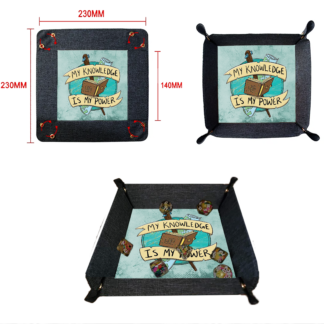 Dice Trays - My Knowledge Is My Power (Wizard)