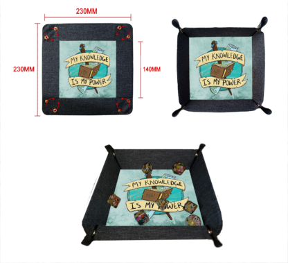 Dice Trays - My Knowledge Is My Power (Wizard)