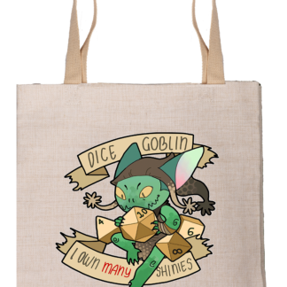 Canvas Tote Bag - Dice Goblin