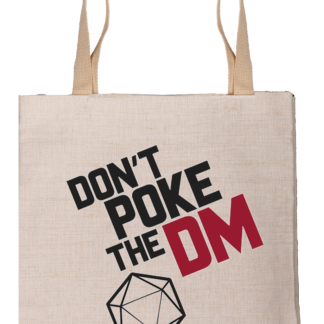 Canvas Tote Bag - Don't Poke The DM