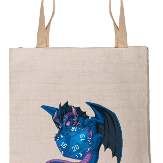 Canvas Tote Bag - Dragon D20