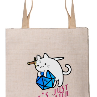 Canvas Tote Bag - Just a Scratch