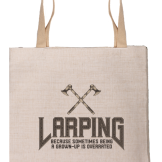 Canvas Tote Bag - Larp: Grown Up