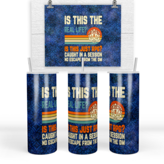 20 oz Stainless Steel Tumbler - Is This The Real Life