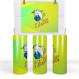 20 oz Stainless Steel Tumbler - Just a Scratch