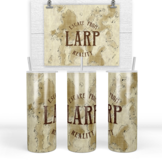 20 oz Stainless Steel Tumbler - Larp: Escape Reality