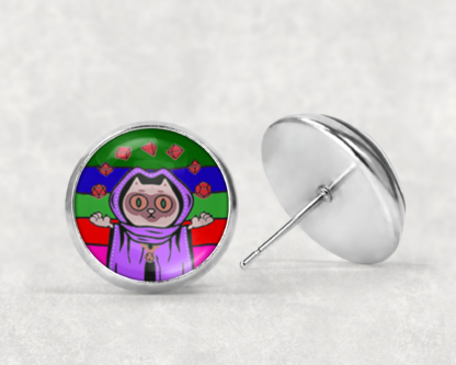 Meowster Earrings